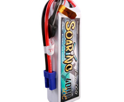 Gens ace Soaring G-Tech LiPo - 4S 4000mAh 14,8V 4S1P (30C) EC5 Plug