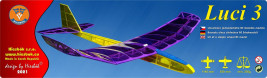 Vitorlázórepülő Luci 3 1140mm (készlet)