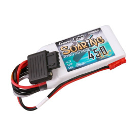 Gens Ace Soaring G-Tech LiPo - 3S 450mAh 11.1V 3S1P (30C) JST-SYP csatlakozó