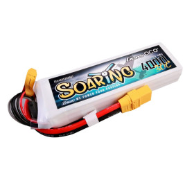 Gens Ace Soaring G-Tech LiPo - 3S 4000mAh 11.1V 3S1P (30C) XT90 csatlakozó