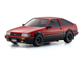 Kyosho Mini-Z AWD: Karosszéria Toyota Corolla Levin AE86 Piros-Fekete (MA-020)