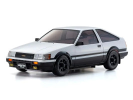 Kyosho Mini-Z AWD: Karosszéria Toyota Corolla Levin AE86 Fehér-Fekete (MA-020)