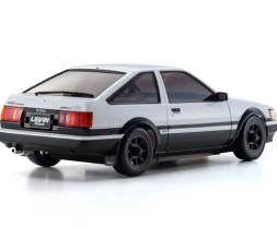 Kyosho Mini-Z AWD: Karosszéria Toyota Corolla Levin AE86 Fehér-Fekete (MA-020)