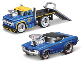 1:64 Maisto Muscle Transports Chevrolet C60 és Chevelle