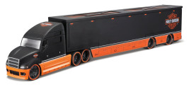 1:64 Harley-Davidson Haulers fekete és narancssárga