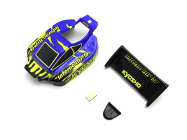 Mini-Z Buggy Inferno MP9 TKI3 4WD: Karoserie (Blue/Yellow)