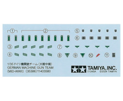 1:35 Német Géppuskás Csapat (II. világháború közepe)