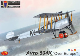 1:72 Avro 504K “Európa felett”