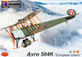 1:72 Avro 504K „Európai felhasználók”
