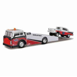 1:64 Maisto Elite Transports rámpás teherautó és Bel Air Gasser