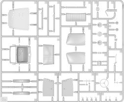 1:35 Tempo A400 Kastenwagen 3-Wheel Delivery Box Truck
