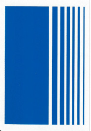 Obtiskové pruhy - modré