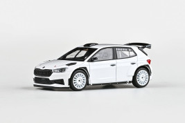 1:43 Škoda Fabia IV RS Rally2 (2022) - Bílá