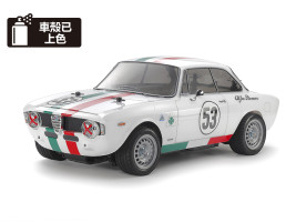 1:10 Alfa Romeo Giulia Sprint GTA MB-01 fehérre festett karosszéria (építőkészlet)