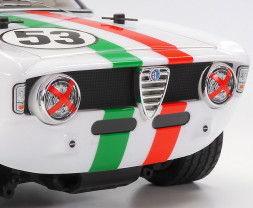 1:10 Alfa Romeo Giulia Sprint GTA MB-01 fehérre festett karosszéria (építőkészlet)