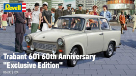 1:24 Trabant 601, 60. évfordulós (ajándékszett)