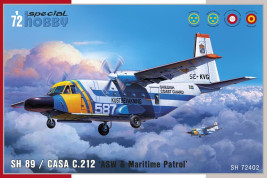 1:72 SH 89 / CASA C.212 "ASW és Tengerészeti Járőrség"