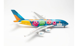 1:200 Airbus A380-861, Emirates, Dubai Expo színek