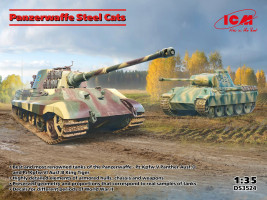 1:35 Panzerwaffe Steel Cats (Panther Ausf.D & King Tiger Ausf.B)