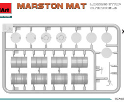 1:48 Marston Mat Landing Strip w/ Barrels