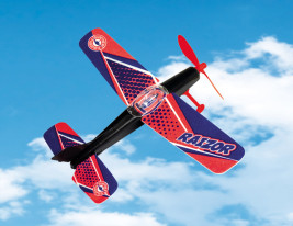 Raizor - egy szabadon repülő modell, amelyet gumiszalag hajt