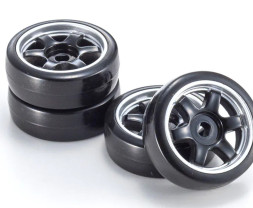 Mini-Z AWD Nissan Skyline 2000GT-R KPGC10 Racing 72 No.6 Piros KT-531P jeladóval