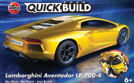 GYORS ÖSSZEÁLLÍTÁSÚ Lamborghini Aventador (sárga)