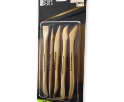 Wooden Modeling Tools – faszobrász szerszámok (5 db)