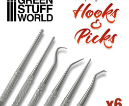 Hook and Pick Tool Set – íves csákány (6 db)