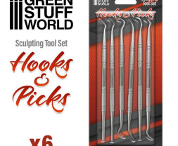 Hook and Pick Tool Set – íves csákány (6 db)