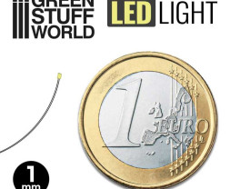 LED zöld 1mm (10 db)