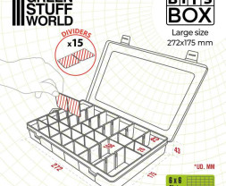 Storage Bits Boxes Large – egy nagy doboz változó tárolóhellyel