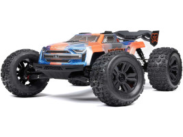 1:8 Arrma Kraton 6S V6 BLX 4WD RTR (kék/narancs)