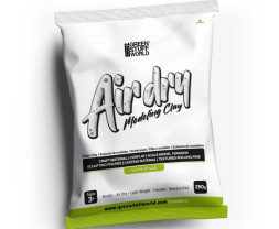 Air Dry Foam Clay – modellező agyag fehér (250 g)