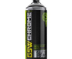 GSW Black Chrome Paint Spray – fekete króm festék spray-ben (400 ml)
