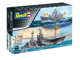1:700 USS Indianapolis és USS Fletcher (ajándékkészlet)