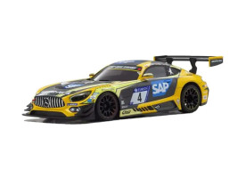 Kyosho Mini-Z RWD: Karosszéria Mercedes AMG GT3 (sárga/fekete)