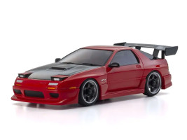 Kyosho Mini-Z AWD: Mazda Savanna RX7 FC3S Red w/ Aero (piros)