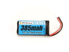 PN Racing LiPo 1S 3.7V 385mAh (70C) akkumulátor