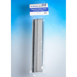 Nagy, ék alakú hobbi reszelők - szemcseméret: 100, 180, 240, 320, 400, 600, 800 (7 db)