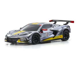 Mini-Z RWD MR-04 Chevrolet Corvette C8-R króm 20. évfordulós modell KT-531P távirányítóval