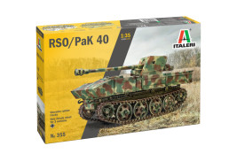 1:35 Steyr RSO 7,5 cm-es PaK 40 ágyúval