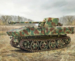 1:35 Steyr RSO 7,5 cm-es PaK 40 ágyúval