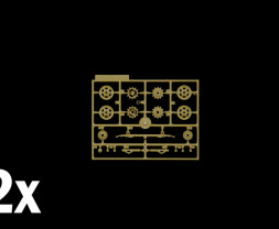 1:35 Steyr RSO 7,5 cm-es PaK 40 ágyúval