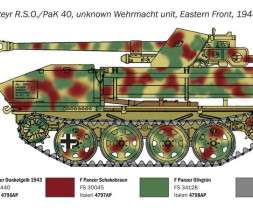 1:35 Steyr RSO 7,5 cm-es PaK 40 ágyúval
