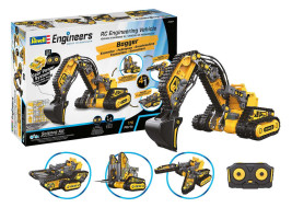 RC mérnöki jármű 4 az 1-ben (Revell Engineers)