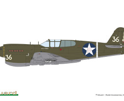 1:48 Pacific Star P-40E Warhawk (Dual Combo, Limited Edition)