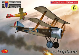 1:72 Sopwith háromfedelű repülőgép