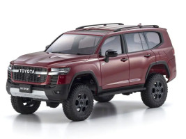 Mini-Z 4x4 Toyota Land Cruiser GR Sport (sötétvörös / csillámmetál)