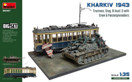 1:35 Kharkiv 1943: Tram & Stug.III Ausf.G w/ Crew